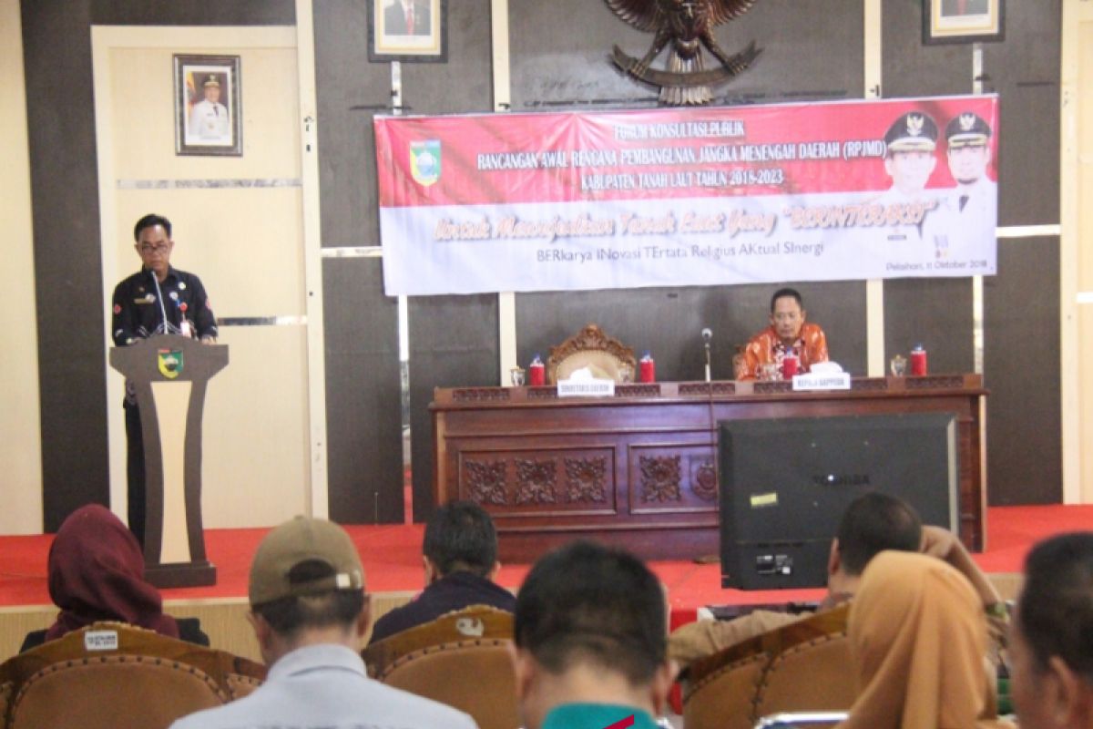 Pemkab gelar forum konsultasi publik penyusunan RPJMD