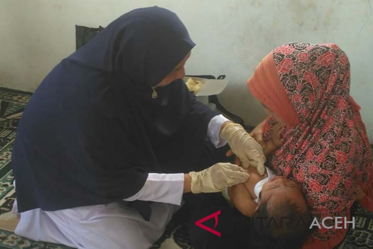 Aceh Barat sasar 1.500 anak untuk imunisasi