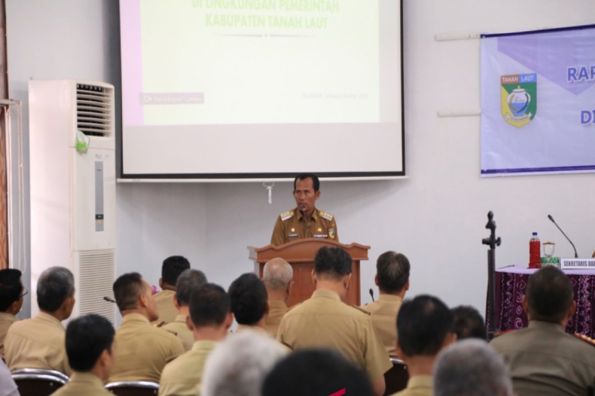 Bupati pimpin rapat monitoring dan evaluasi pembangunan