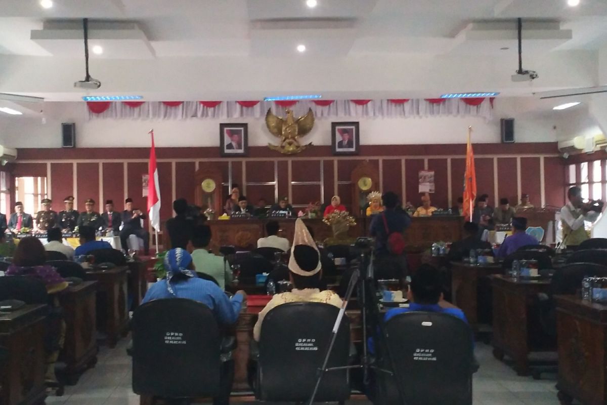 Rapat paripurna istimewa Hari Jadi Pemkab Labuhanbatu ke-73