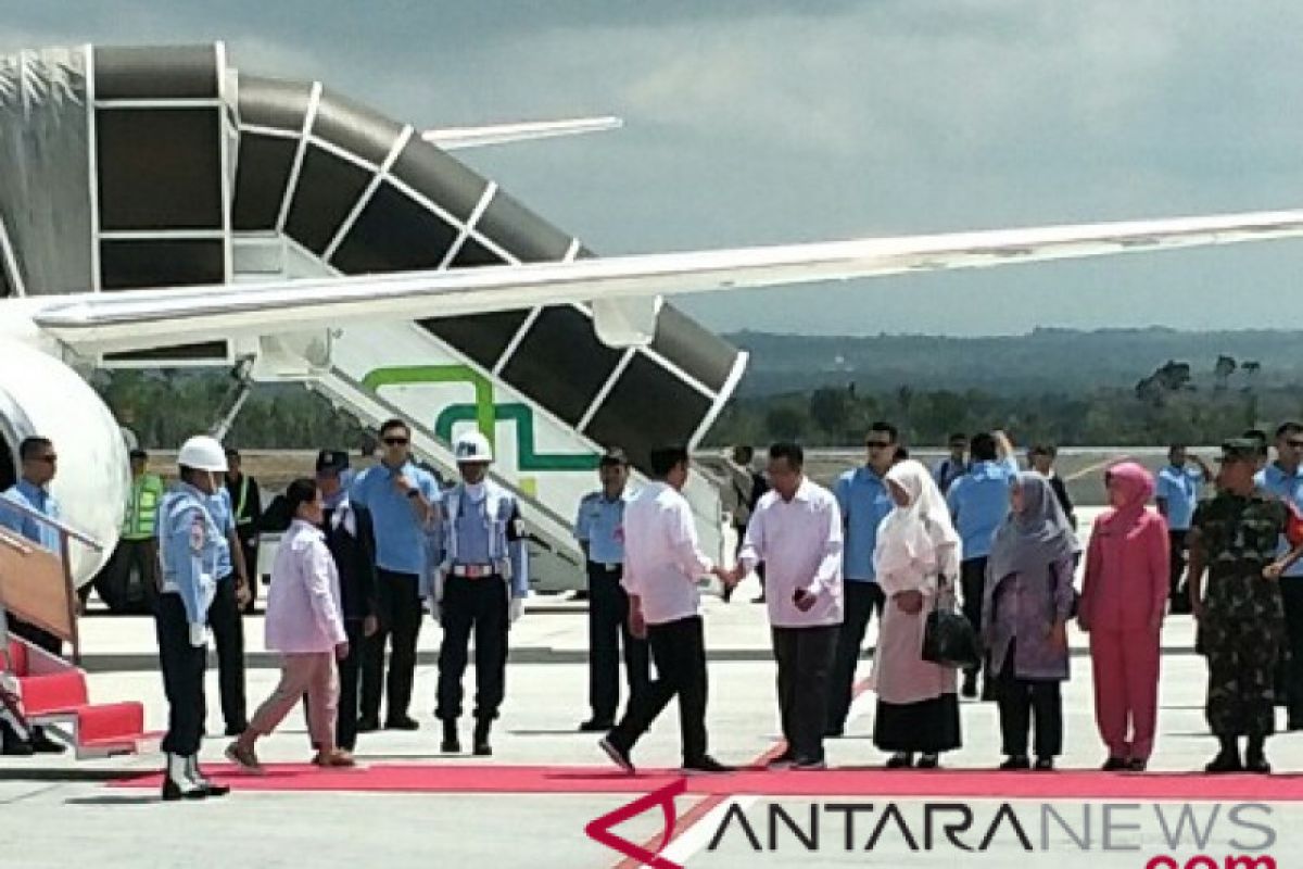 Presiden kunjungi penanganan dampak gempa di NTB