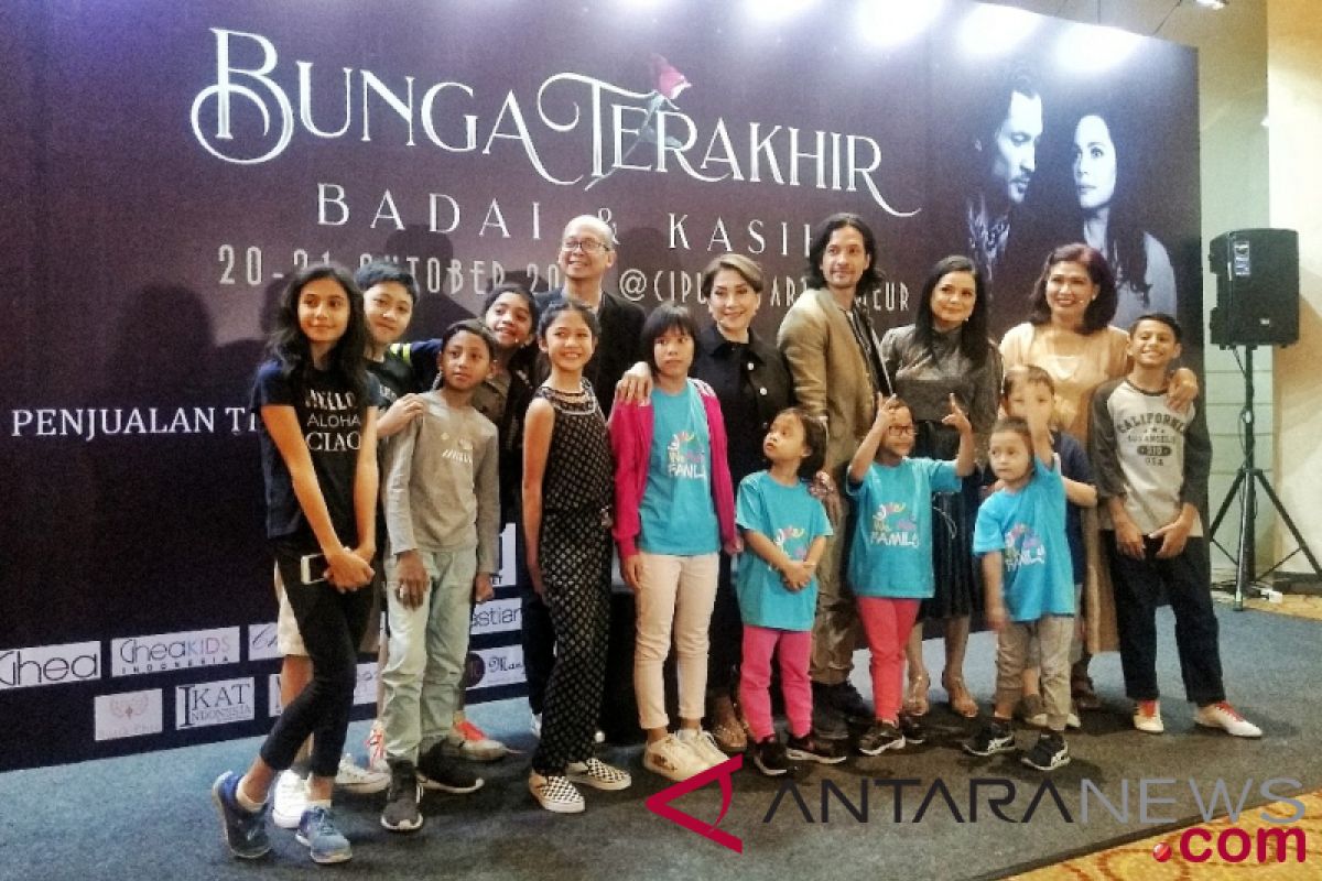 Drama musikal "Bunga Terakhir Badai & Kasih" digelar 20-21 Oktober