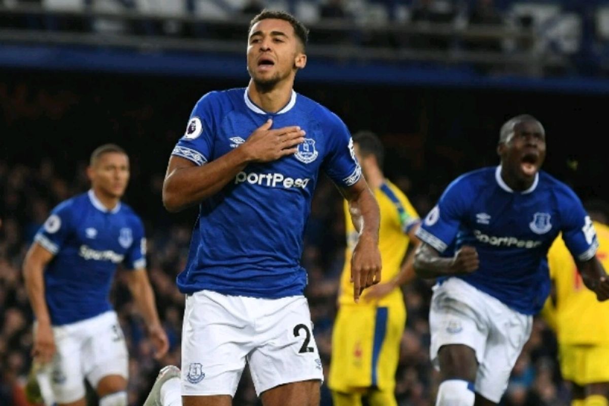 Setelah kalahkan Palace 2-0, Everton naik ke peringkat ke-8