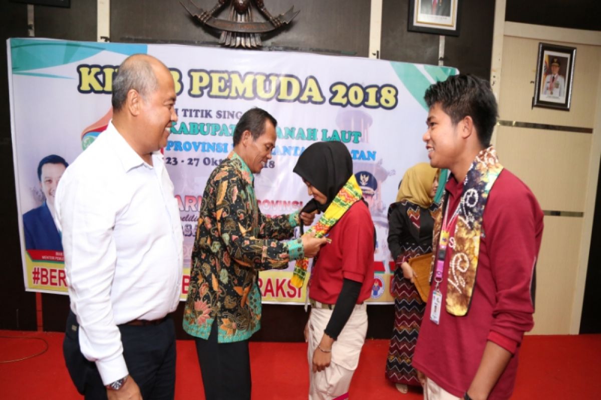 Bupati sambut peserta kirab pemuda 2018