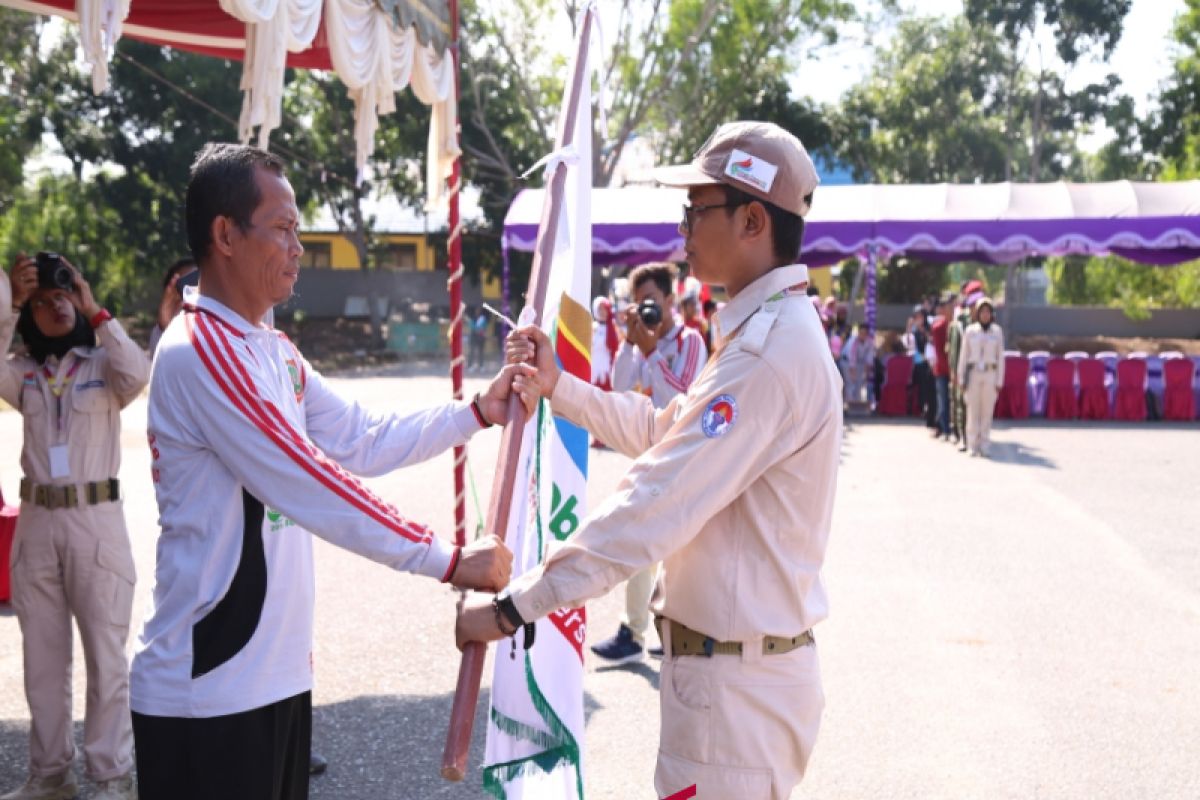 Bupati lepas peserta Kirab Pemuda Indonesia 2018