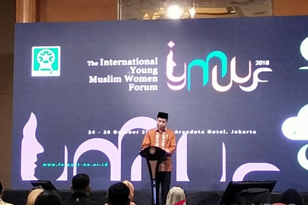 Presiden Jokowi buka Forum Muslimah Muda Internasional