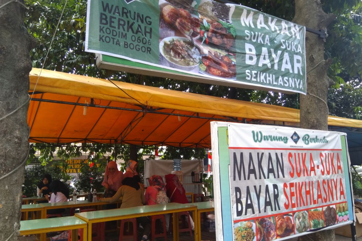 Kodim 0606/Kota Bogor dirikan warung berkah