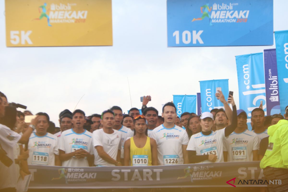Doktor Zul lepas peserta Mekaki Marathon 2018