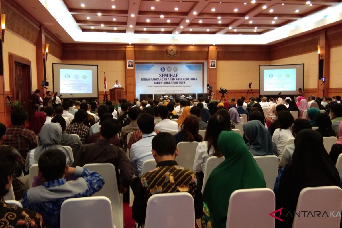 Rancangan APBD Kota Pontianak 2019 sebesar Rp1,80 triliun