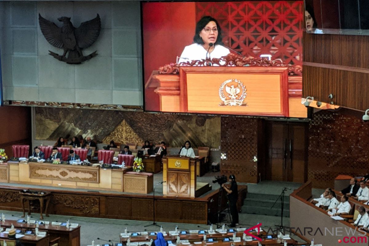 Rapat Paripurna DPR setujui pengesahan RAPBN 2019