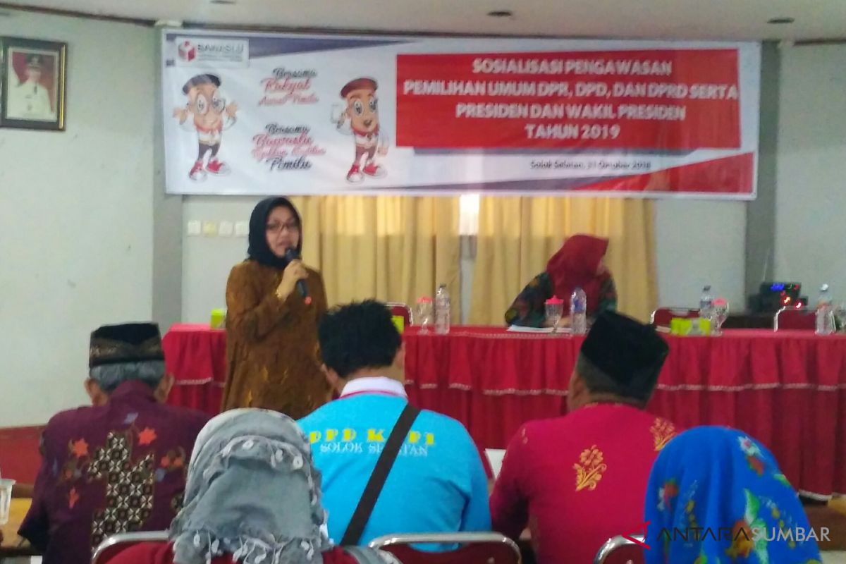 Bawaslu Sumbar ingatkan janji peserta pemilu termasuk politik uang