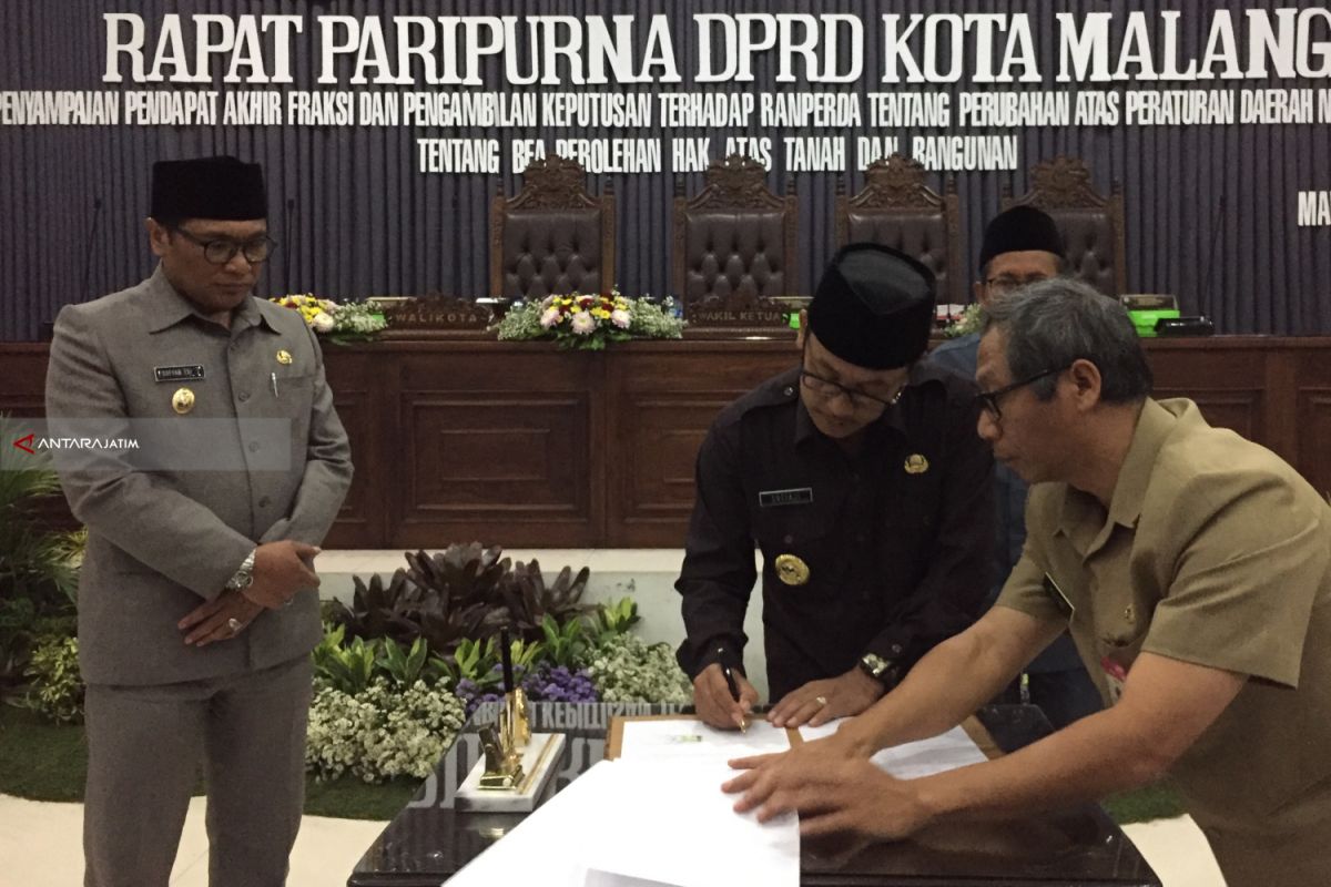 DPRD Kota Malang Setujui Raperda BPHTB