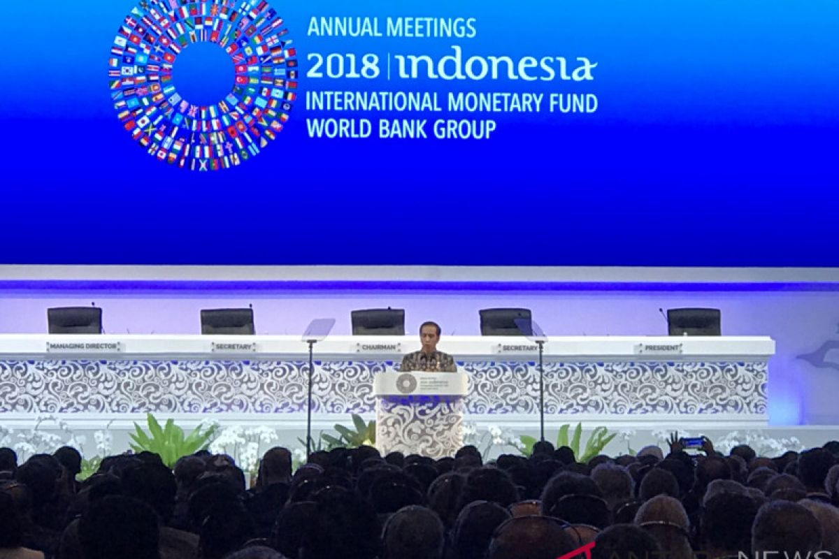 Presiden Jokowi ajak dunia hentikan masa kelam perekonomian global