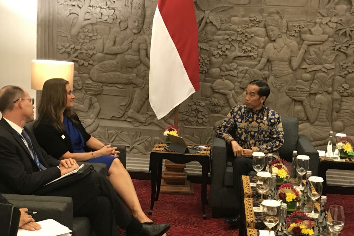 Jokowi meets with Melinda Gates