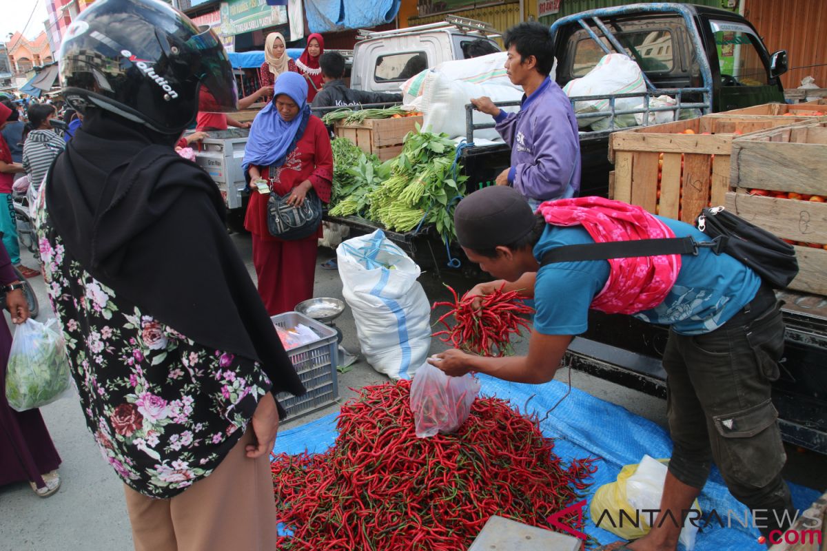 Aktivitas pasar Inpres Manonda Palu mulai pulih