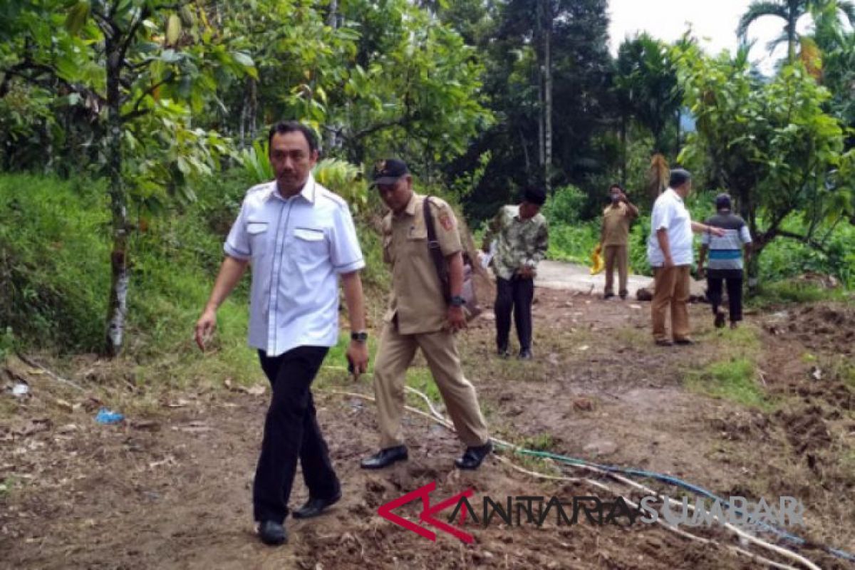 Pemkab Agam peroleh bantuan padat karya infrastruktur Rp779 juta