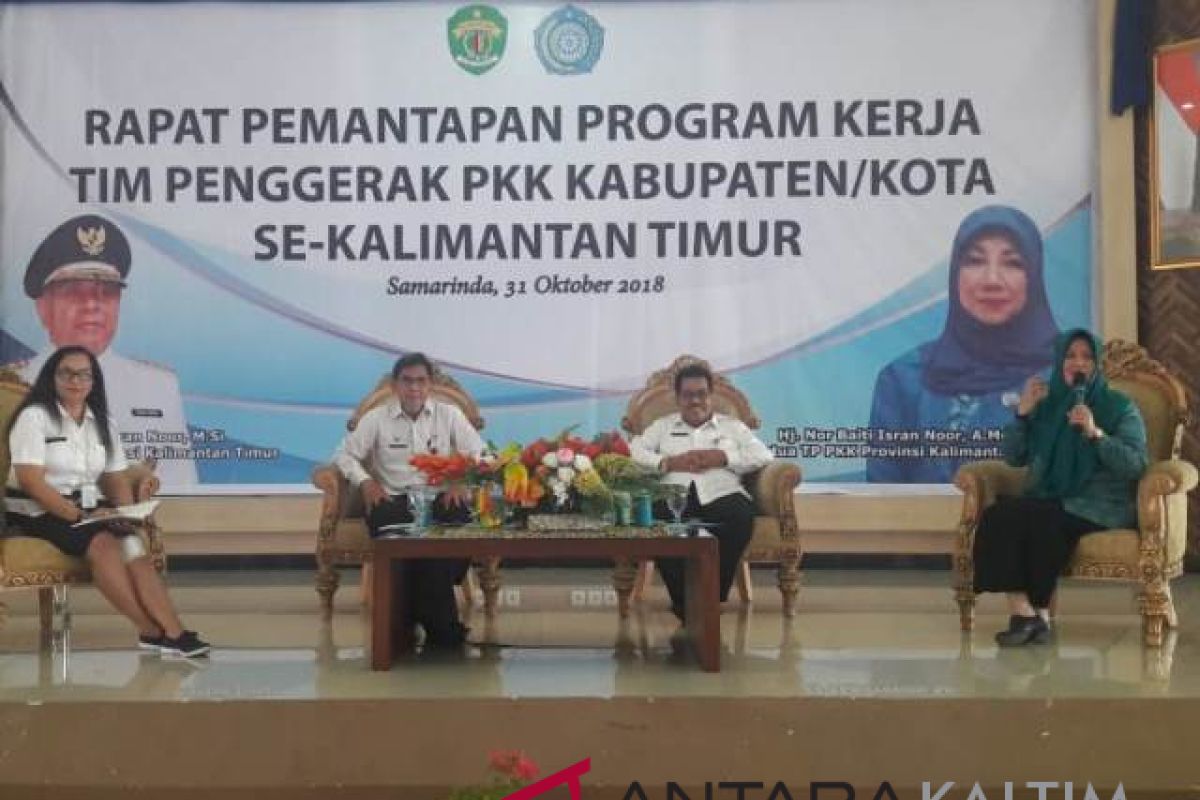 TP PKK Kaltim perlu mantapkan  program kerja