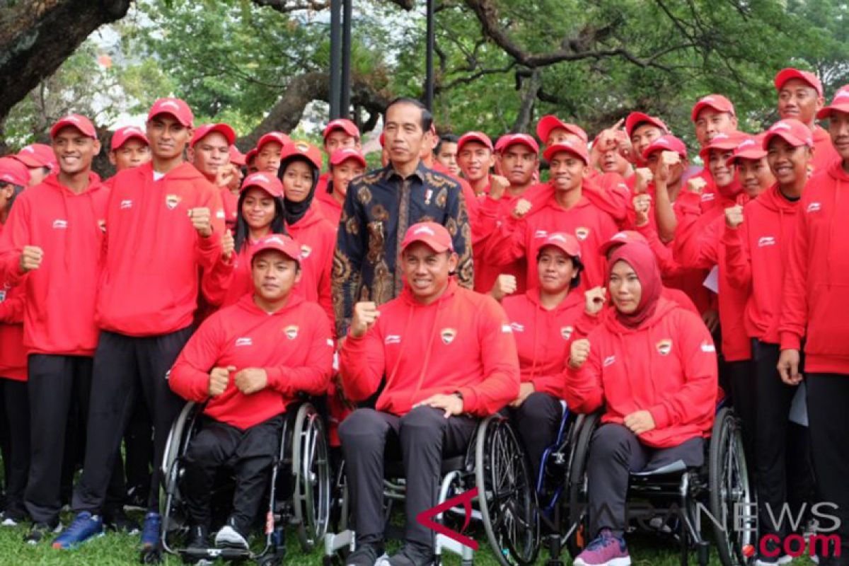 Presiden lepas kontigen Asian Para Games