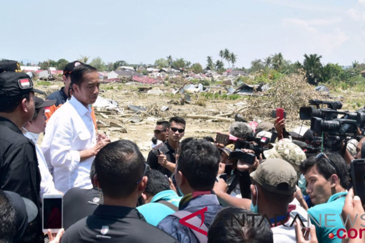 Presiden: Bantuan logistik asing mulai masuk