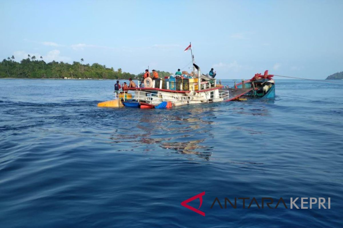 KM Sempurna Indah III tenggelam di Perairan Telaga