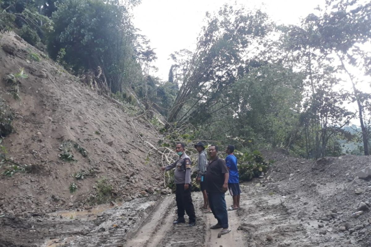 Jalur Palu-Kulawi terputus karena banjir