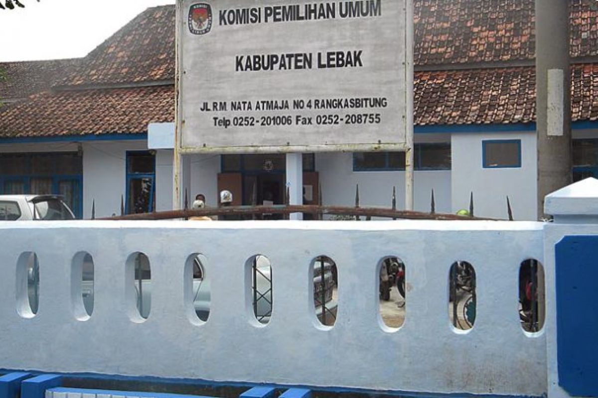 KPU Lebak Mulai Terima Distribusi Logistik Pemilu