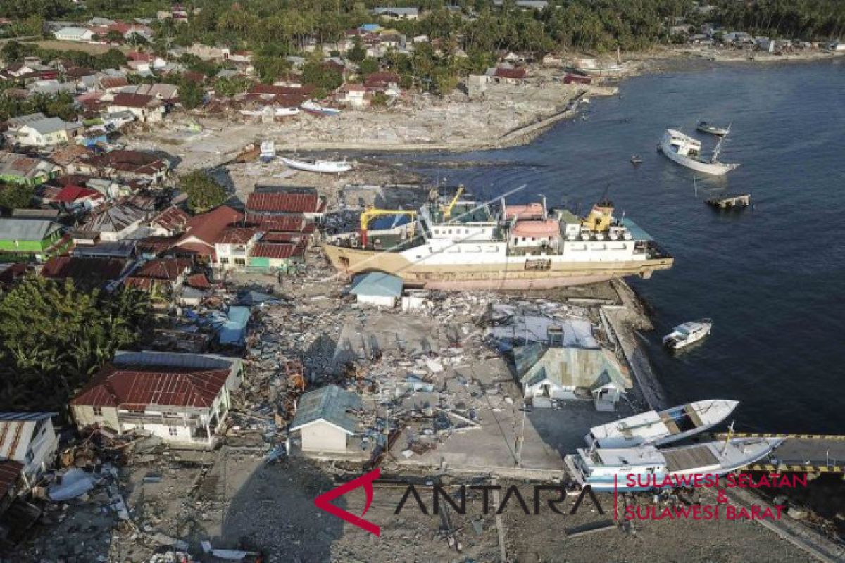 13 warga Pelabuhan Donggala belum ditemukan