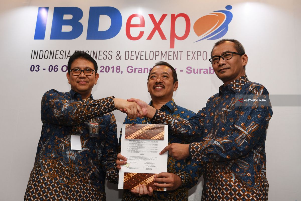 LKBN Antara Tanda Tangani Kerja Sama Dengan Tiga BUMN di IBD Expo 2018