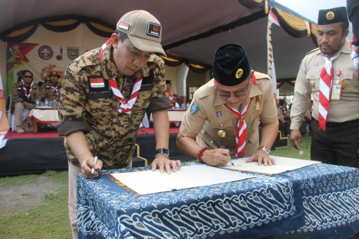 Bawaslu Maluku Utara gandeng pramuka awasi pemilu