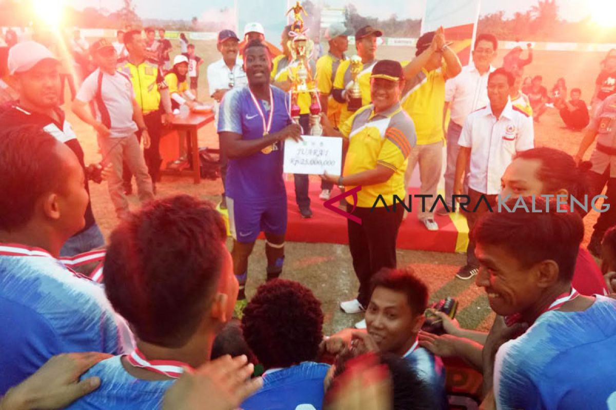 Komik FC berhasil juara Bupati Cup XV Pulpis