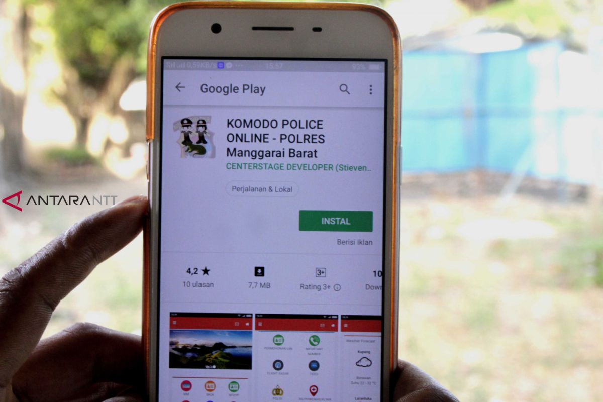 Polres Manggarai Barat luncurkan Komodo Police Online