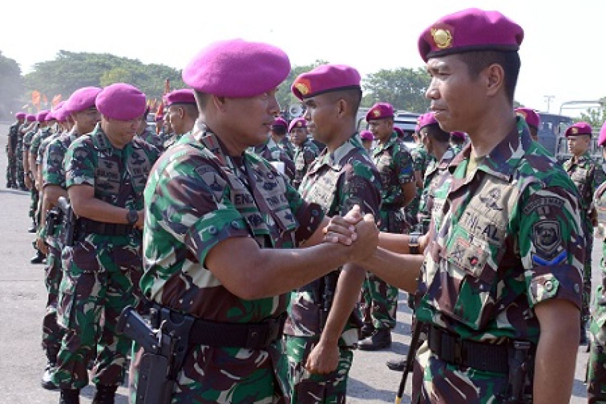 Komandan Pasmar-2 Beri Penghargaan Atlet Binsat