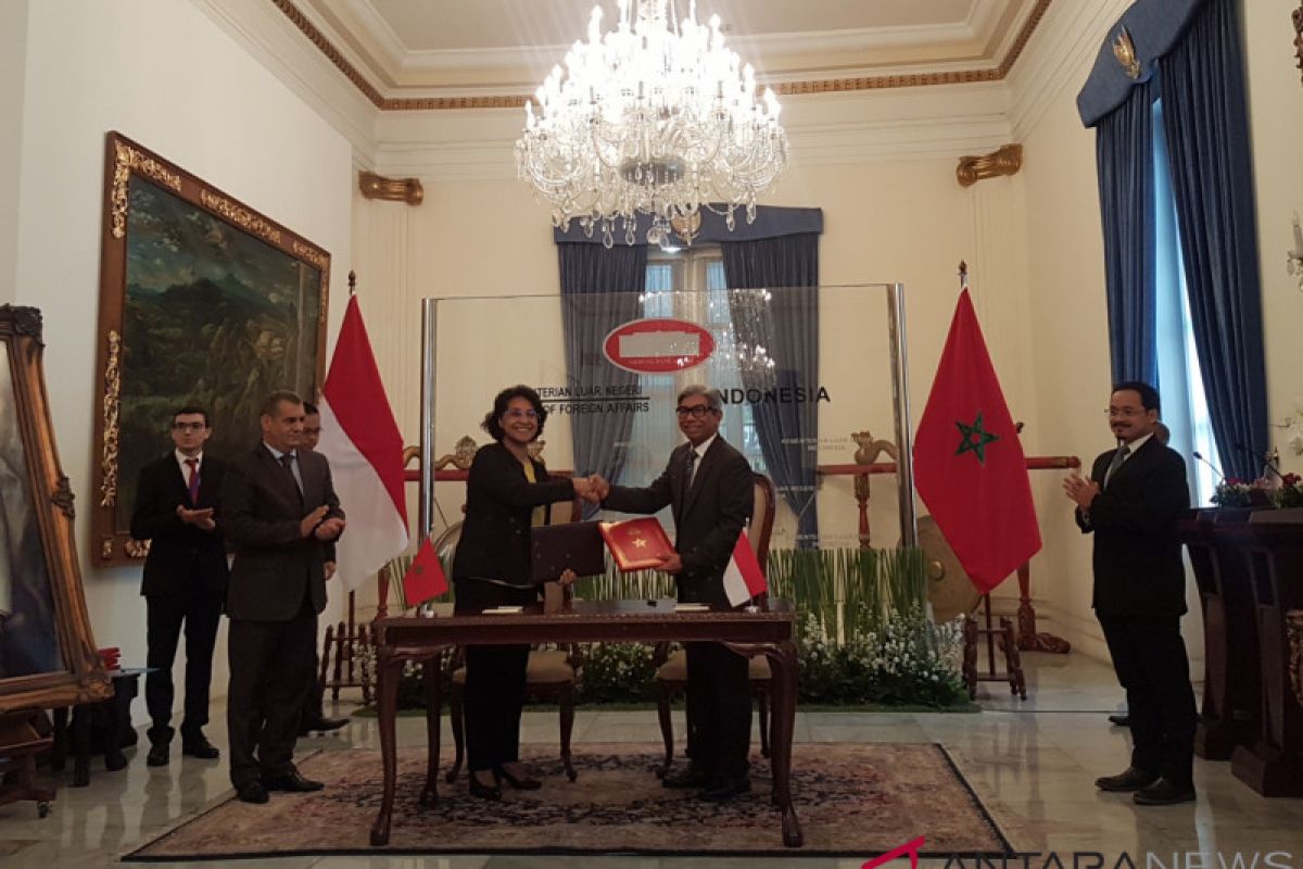 Indonesia, Morocco sign five memoranda of understanding