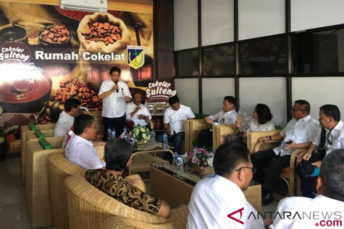 Menperin tinjau Rumah Cokelat pasca-gempa di Palu