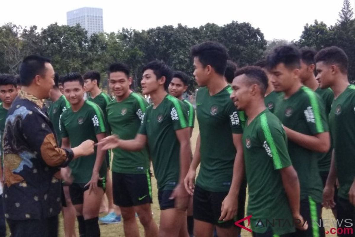 Menpora puji semangat timnas Indonesia songsong Piala Asia U-19