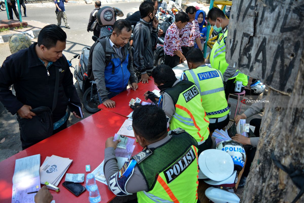 Polres Madiun Kota Tangani 2.000 Pelanggaran Lalu Lintas