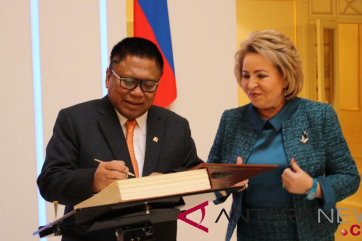 OSO sampaikan pidato di Dewan Federasi Rusia