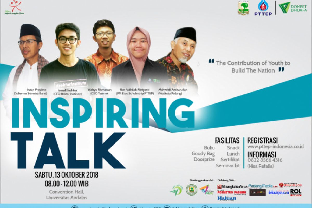 PTTEP-Dompet Dhuafa ajak mahasiswa berkontribusi untuk negeri lewat Inspiring Talk 2018