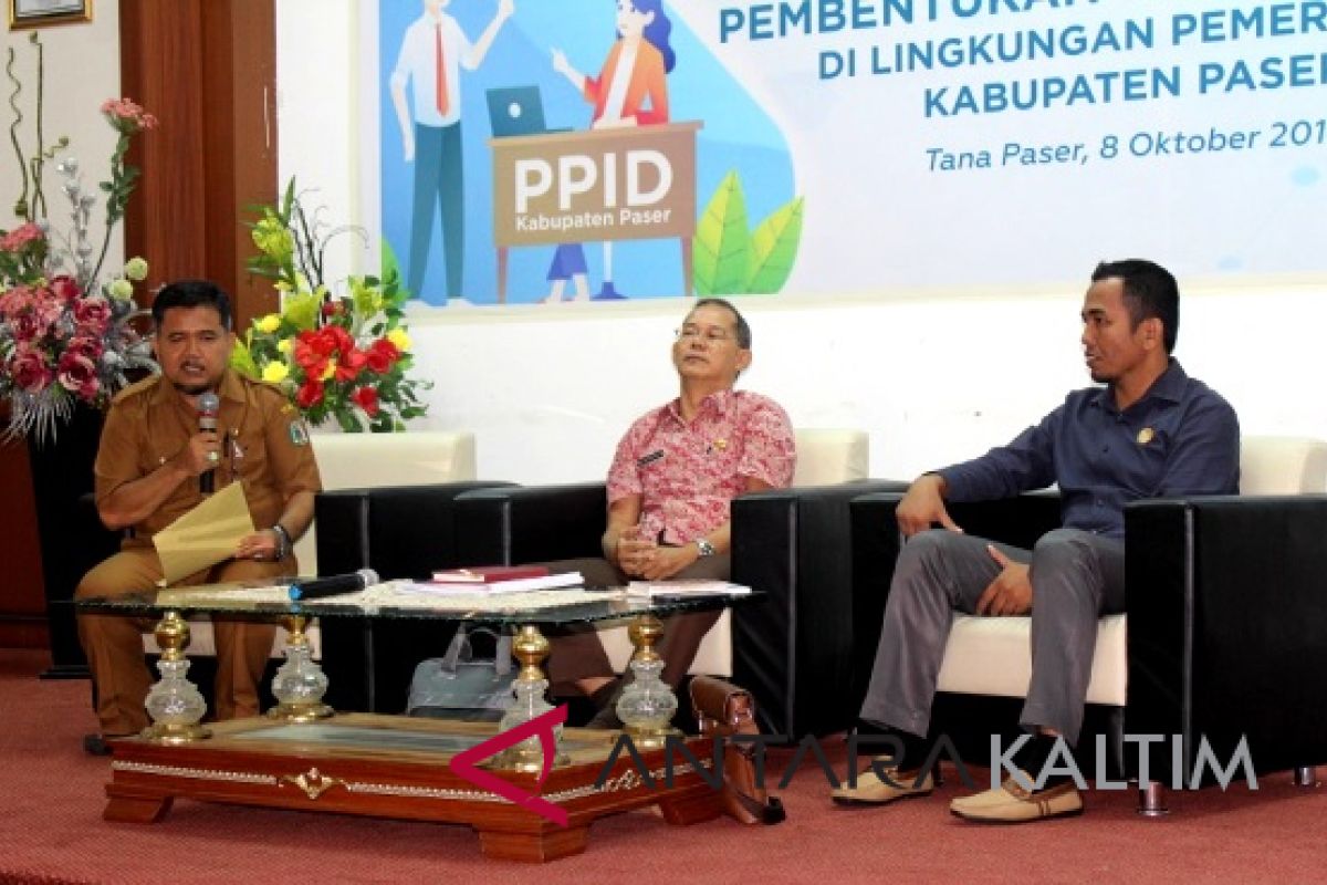 Paser gelar sosialisasi pembentukan  PPID pembantu