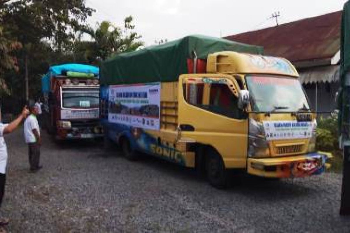 PTPN kirim enam truk logistik ke Sulteng