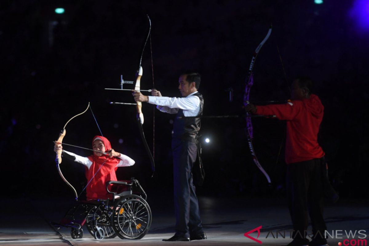 Indonesian President  Jokowi opens Asian Para Games 2018