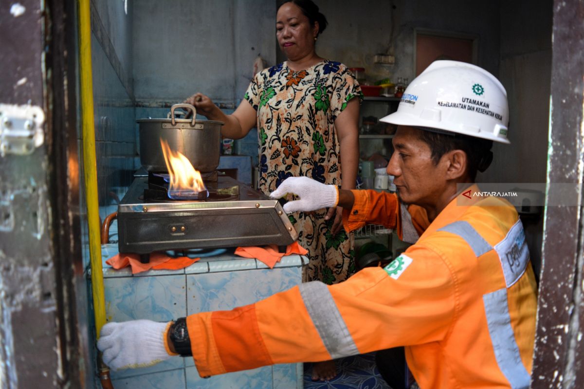 PGN Uji Coba Jaringan Gas 5.025 Rumah di Probolinggo