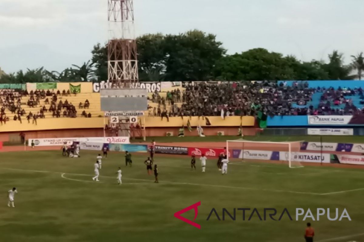 Persipura Jayapura menang 3-1 atas PSMS Medan