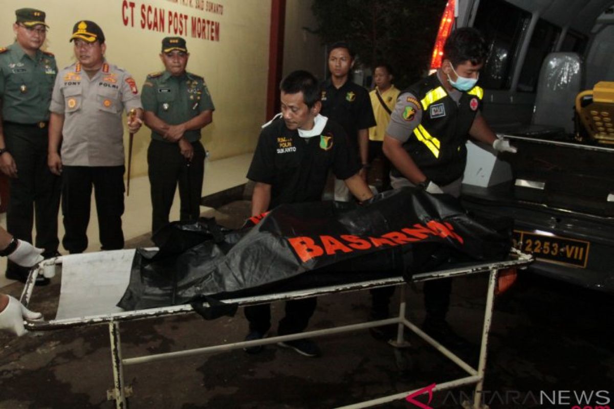 24 kantong jenazah masuk ke RS Polri