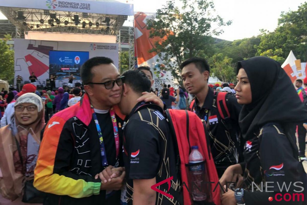 Menpora syukuri pencapaian medali atlet Indonesia di hari pertama APG 2018