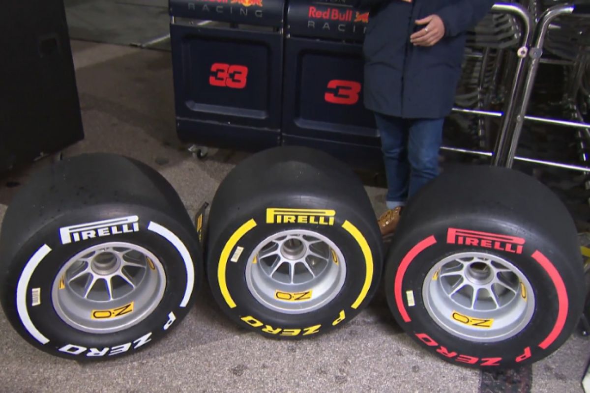 Pirelli umumkan ban untuk F1 2019