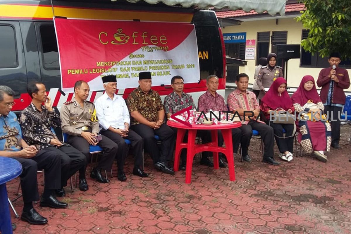 Polres Rejang Lebong gelorakan semangat Pemilu damai