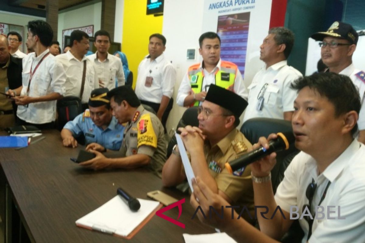 Bandara Depati Amir siapkan posko pengaduan dan pengendalian serta krisis center