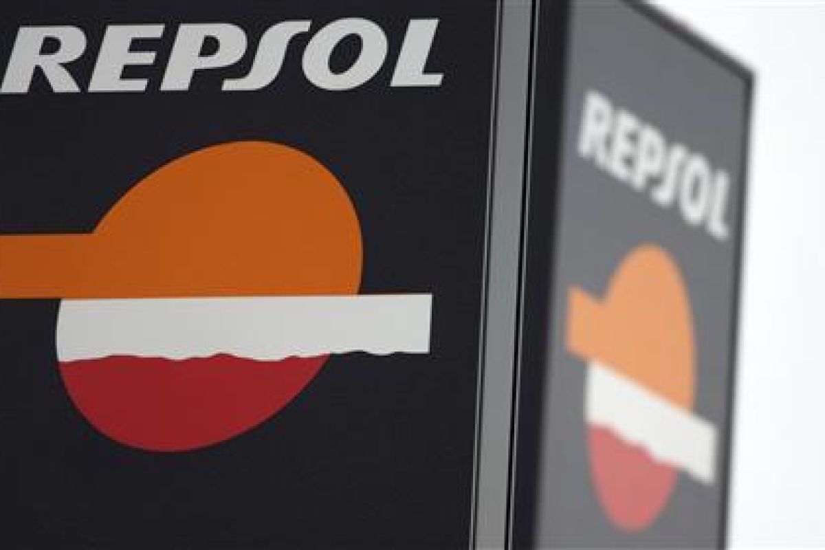 Saham Repsol justru jatuh ketika Bursa Spanyol naik