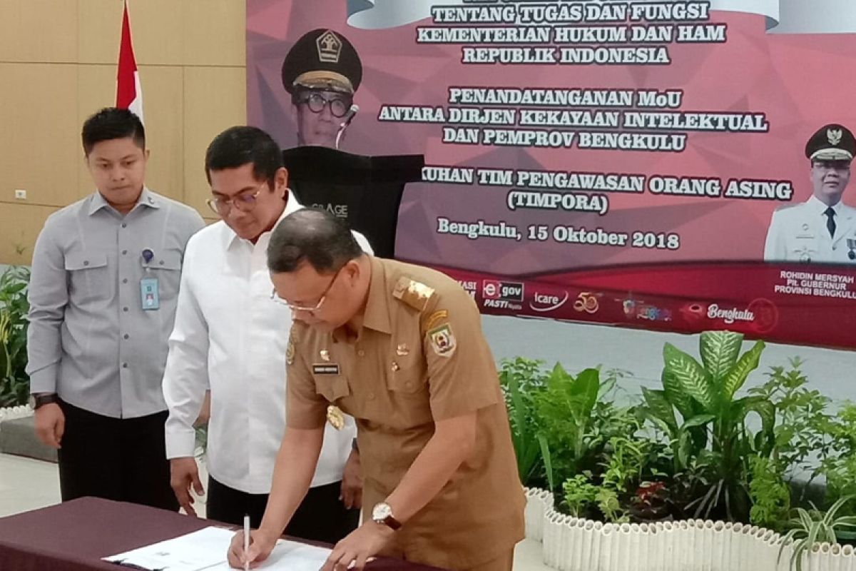 Bengkulu lindungi hak kekayaan intelektual industri kreatif